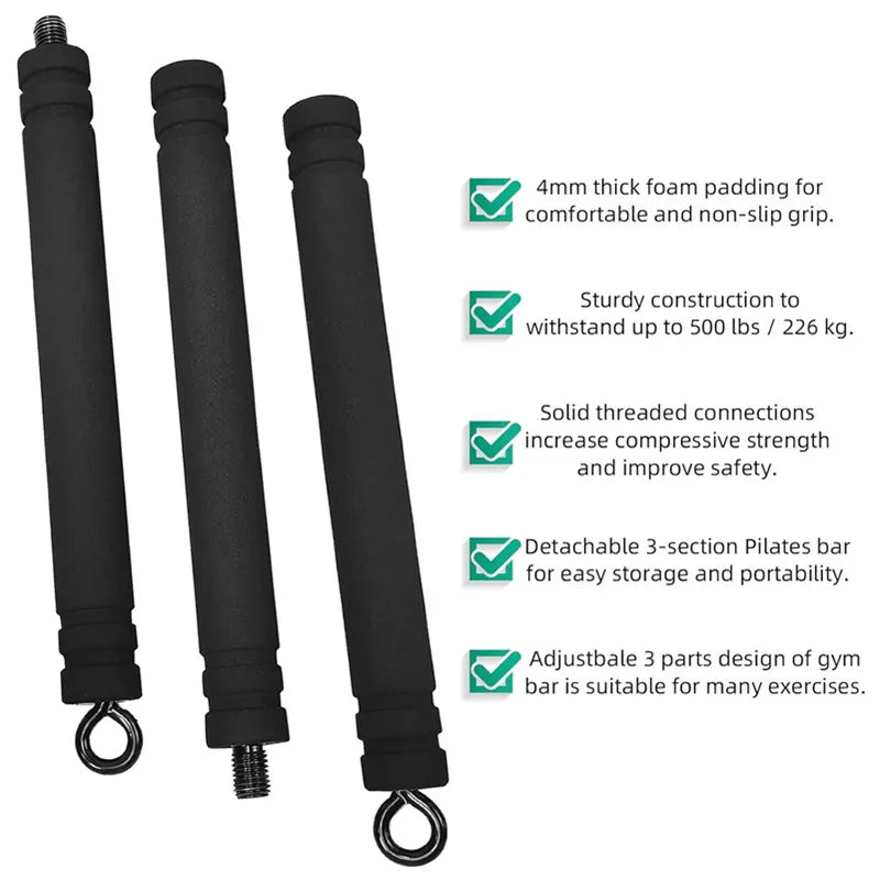 Portable Pilates Workout Bar