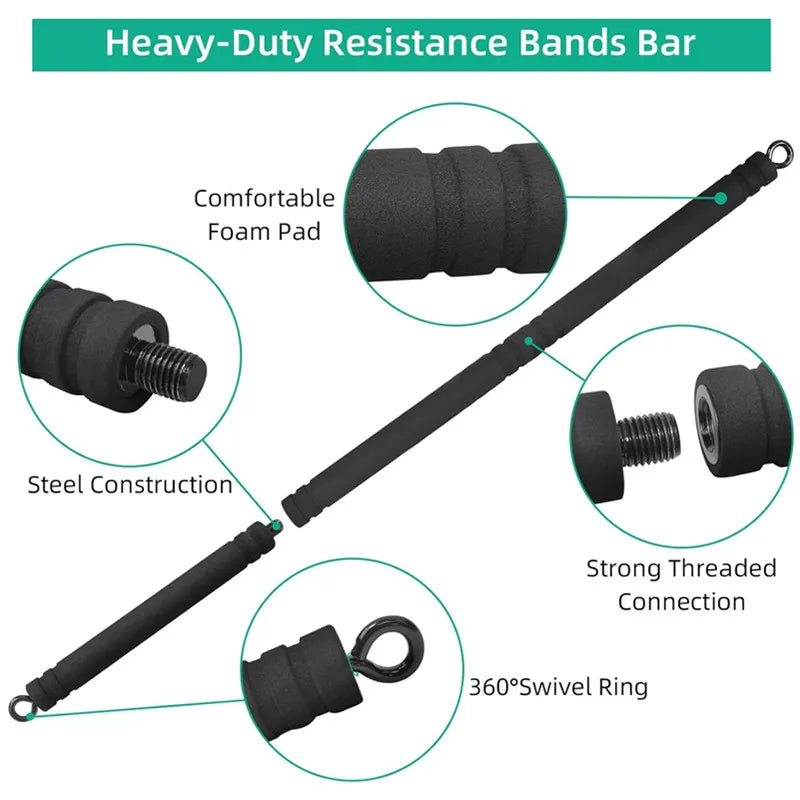 Portable Pilates Workout Bar
