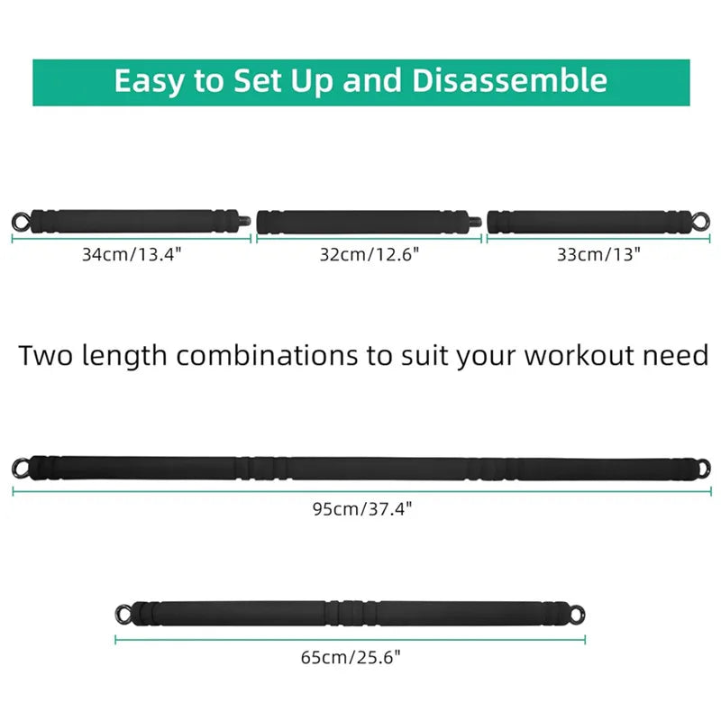Portable Pilates Workout Bar